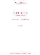 Etudes préparatoires à la polyphonie 1 