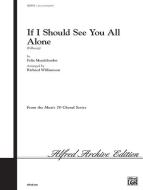 If I Should See You All Alone Standard