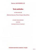 3 Mélodies 