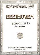 Sonate No. 19 en sol mineur op. 49 No. 1 