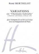 Variations sur Charmante Gabrielle 