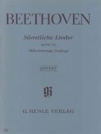 Sämtliche Lieder und Gesänge mit Klavier 3 