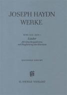 Lieder für eine Singstimme mit Begleitung des Klaviers - KRITISCHER BERICHT 