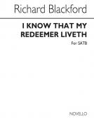I Know That My Redeemer Liveth 