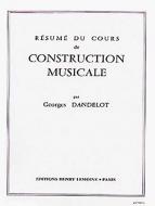 Résumé cours construcion musicale 