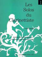 Les solos du clarinettiste 1 