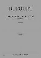 La Gondole sur la lagune d'après Guardi 