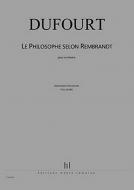 Le Philosophe selon Rembrandt 