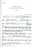 Konzert g-Moll PV 411 für 2 Violoncelli, Streichorchester und Bc. 