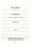 Concertino B-Dur für Klarinette und Fagott 