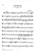 Concertino B-Dur für Klarinette und Fagott 