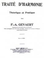 Traité d'harmonie 