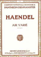 Air varié en mi majeur 