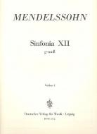 Sinfonia XII g-moll 