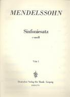 Sinfoniesatz c-moll 