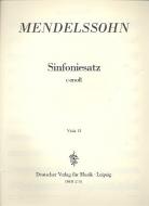 Sinfoniesatz c-moll 