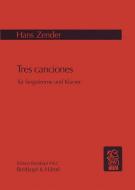 Tres canciones nach Texten aus 'Cántico espiritual' 