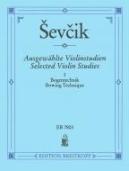 Ausgewählte Violinstudien Heft 1 