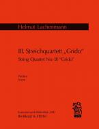 Streichquartett Nr. 3 'Grido' 
