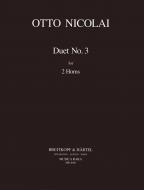 Duo Nr. 3 for 2 Horns 