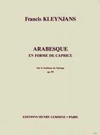 Arabesque en forme de caprice 