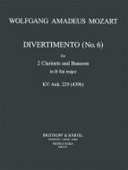 Divertimento Nr. 6 B-Dur KV Anh. 229 (439b) 