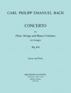 Flötenkonzert G-Dur Wq 169 