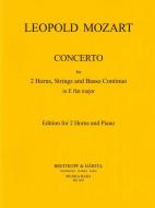 Concerto in Es-dur für 2 Hörner, Streicher und Basso continuo 