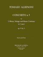 Concerto a 5 in F op. 9/3 