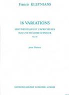 Variations sentimentales et capricieuses op. 66 