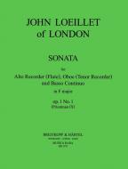 6 Sonaten op. 1: Nr. 1 f-Moll 