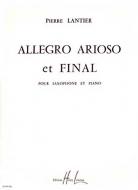 Allegro, arioso et final 