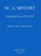 Quartett Nr. 2 in Es nach der Violinsonate KV 374f 