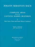 Sämtliche Arien aus den Kantaten, Messen, Oratorien 1 