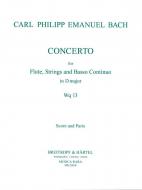 Flötenkonzert D-dur Wq 13 