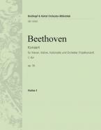 Konzert für Klavier, Violine, Violoncello und Orchester (Tripelkonzert) C-dur op. 56 