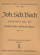 Wachet! betet! betet! wachet! 