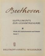 Werke für Soloinstrumente und Orchester I 