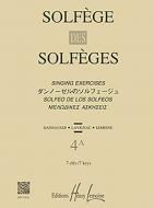 Solfège des Solfèges 4A sans accompagnement 