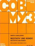 Rezitativ und Rondo für Klavier op. 84 