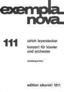 Konzert für Klavier und Orchester 