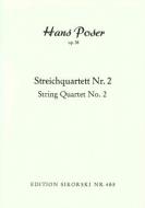 Streichquartett Nr. 2 op. 38 