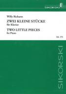 2 kleine Stücke für Klavier 