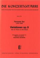 Variationen über ein Thema von W. A. Mozart für Gitarre op. 9 