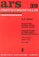 Konzert für Oboe, Violine, Streicher und Bc 