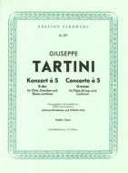 Concerto a 5 für Flöte, Streicher und Bc 