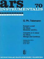 Konzert für Oboe, Streicher und Bc 