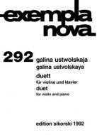 Duett für Violine und Klavier 