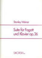 Suite für Fagott und Klavier op. 36 