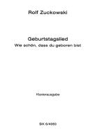 Geburtstagslied 